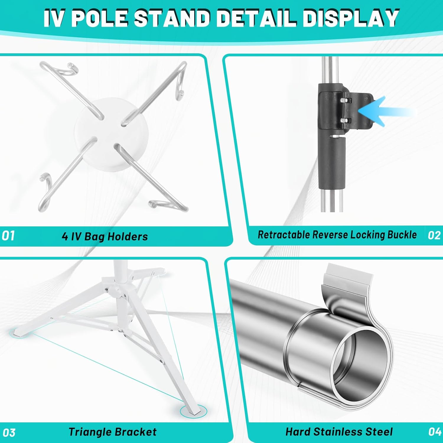 Atril Portátil Para Suero - Image 5