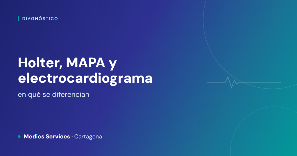 Holter, MAPA y electrocardiograma: en qué se diferencian y cuál te mandaron